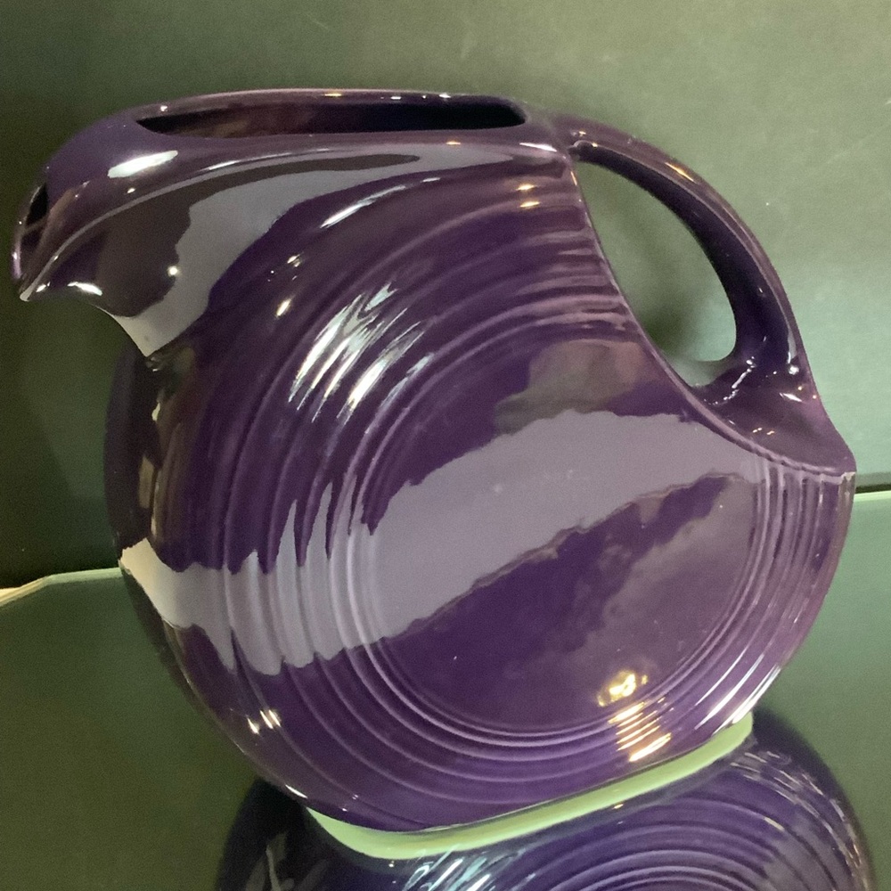 Fiesta Pitcher 64 ounce Plum Purple Large Discontinued